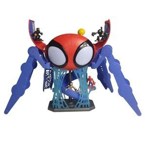 Spider-Man Spidey Headquarters Station Playset With Figures & Accessories